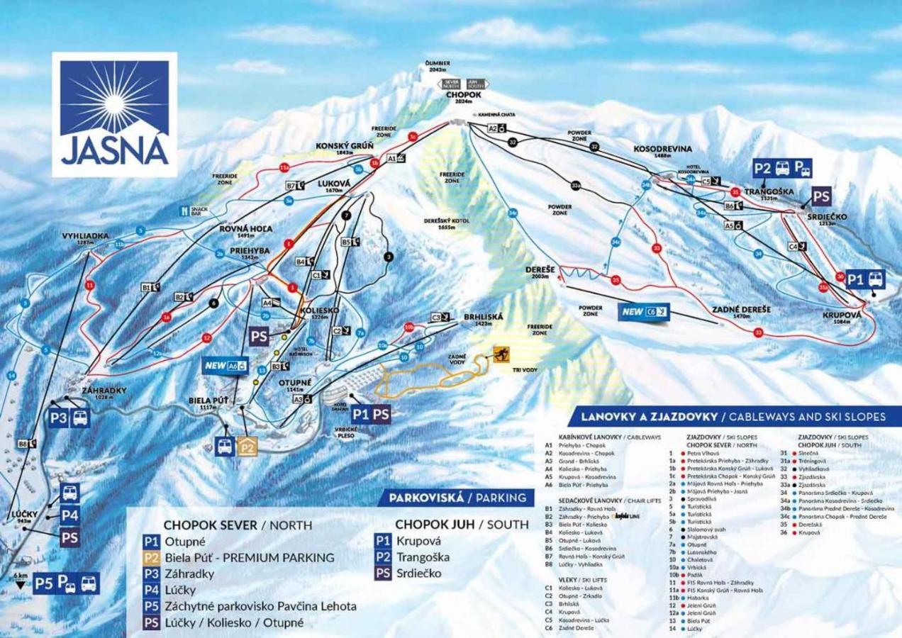 Mýto pod Ďumbierom Myto Apartments Bergmax, Ski Jasna Chopok 10Min Transit - Resort Myto Apartments, Parking Free מראה חיצוני תמונה